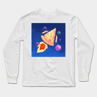 One Bite Pizza Long Sleeve T-Shirt